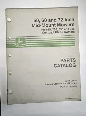 PC2114 JOHN DEERE Mount Mower Utility Tractors