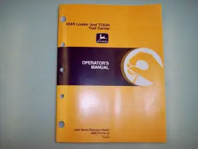TC624H JOHN DEERE Loader Tool Carrier Operators Manual