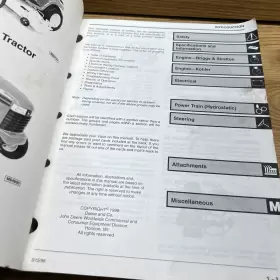 TM1756 JOHN DEERE Technical Manual Lawn Garden Tractor #2