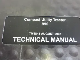 TM1848 JOHN DEERE Utility Tractor Technical Manual #2