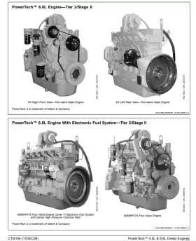 TM2039 JOHN DEERE Diesel Engine Service Repair Manual #3