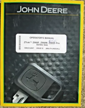 Z93OR JOHN DEERE Operators Manual Ztrak Pro Gas