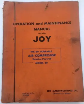 13C-80503 JOY MANUFACTURING COMPANY Operation Manual Port Air