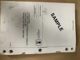M809 KAISER Technical Manual #3