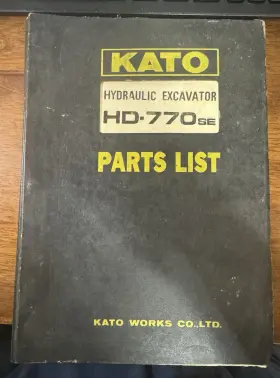 140503 KATO Hydraulic Excavator