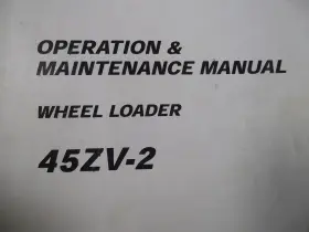93104-00040 KAWASAKI Wheel Loader Operator Operation Manual #2