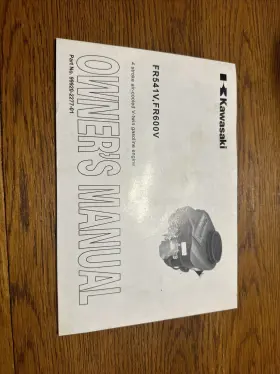 99920-2277-01 KAWASAKI Air Cooled Twin Engine Owners Manual