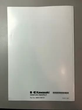 99924-2042-51 KAWASAKI Air Cooled Pressure Lubrication Gas #2