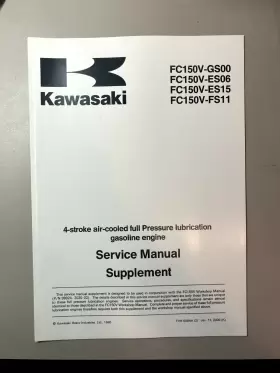 99924-2042-51 KAWASAKI Air Cooled Pressure Lubrication Gas