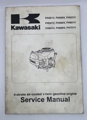 99924-2045-05 KAWASAKI Twin Gas Engine Service Manual