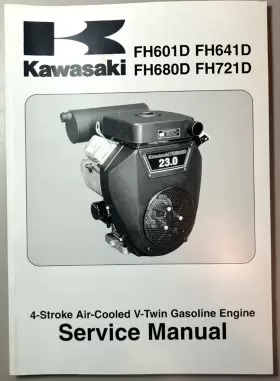 99924-2060-05 KAWASAKI Cooled Twin Gas Engine Service Manual