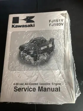 99924-2063-04 KAWASAKI Air Cooled Twin Gas Engine Service