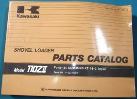 AAAP11002-0 KAWASAKI Wheel Loader Catalog Manual Book