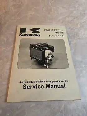FD711D KAWASAKI Twin Engine Service Manual