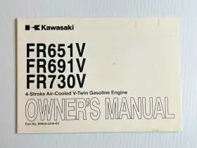 FR730V KAWASAKI Owners Manual Printed