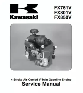 FX751V KAWASAKI Engine Service Manual