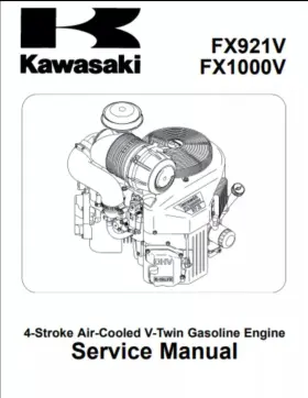 FX921V KAWASAKI Engine Service Manual Pdf