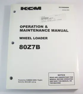 9310900660 KAWASKI CONSTRUCTION EQUIPMENT Kawasaki Wheel Up