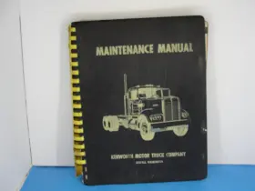 104321 KENWORTH Manual Chassis Semi