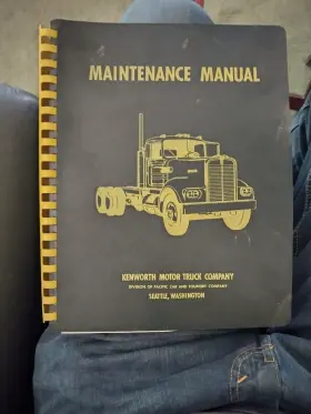 131250 KENWORTH Semi Service Manual