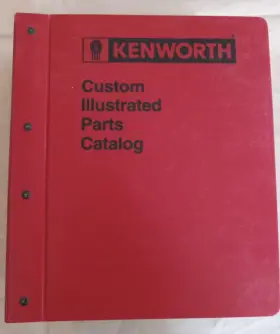 875908 KENWORTH Illustrated Catalog Chassis
