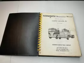 K-123 KENWORTH Motor Manual Seattle Wa #3