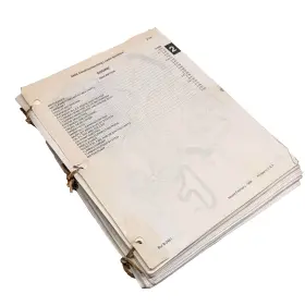 8-3461 KING Ck Construction Loader Backhoe Manual Book