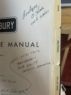 B-8033 KINGSBURY Service Manual #3