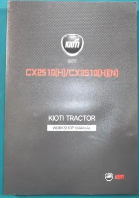 CH2510N KIOTI Tractor Service Repair Workshop Manual
