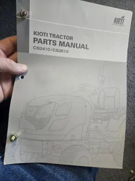 CS2610 KIOTI Wheel Tractors Catalog Manual