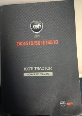 DK4510 KIOTI Tractor Service Repair Workshop Manual