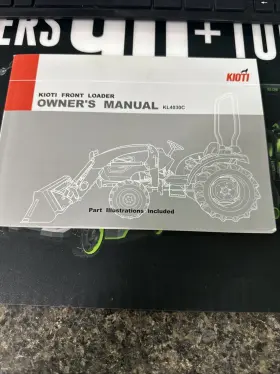 KL4030 KIOTI Loader Manual Box