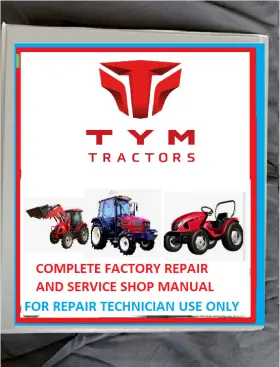 T474HST KIOTI Tym Tractor Service Repair Workshop Manual