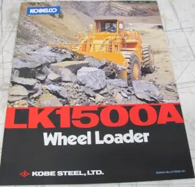 84102500 KOBELCO Wheel Loader Brochure