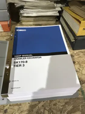 87634781 KOBELCO Tier Crawler Excavator Repair Service Manual