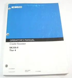 LC91Z00022P1 KOBELCO CONSTRUCTION EQUIPMENT Tier Crawler