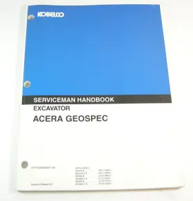 S7YO00809EZ01 KOBELCO CONSTRUCTION EQUIPMENT Acer Geospec