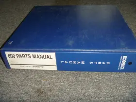 LK600 KOBELCO Tractor Loader Catalog Manual Xz