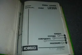 LK900 KOBELCO Wheel Loader Service Repair Manual Xz