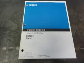 LS91ZU0001PIA-LAS KOBELCO Tier Excavadora Hidraulica Empleo