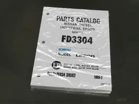 PFD3438502 KOBELCO Excavator Nissan Diesel Engine Catalog