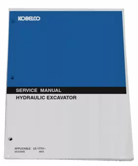 S5RE0002E KOBELCO Wheel Loader Service Manual Repair Book