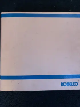 SK20CIII KOBELCO Manual Hydraulic Excavator