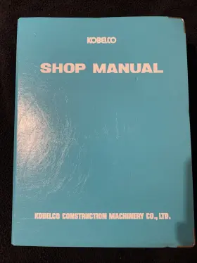 SK330-9 KOBELCO Manual Hydraulic Excavator