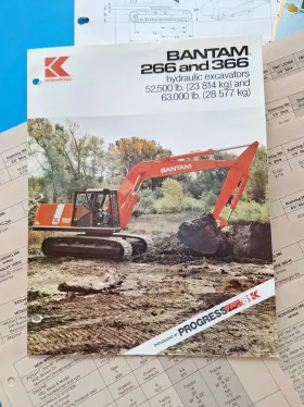 688B KOEHRING Bantam Brochure Excavator