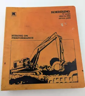1066D KOEHRING-BANTAM Excavator Service Manual