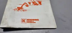 C-266 KOEHRING Bantam Excavator Operator Manual #2