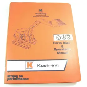 228B KOEHRING CONSTRUCTION EQUIPMENT Excavator Shovel Crawler