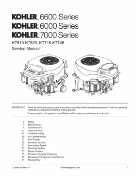 32-690-03 KOHLER Service Manual