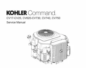 CV17 KOHLER Command Engine Repair Service Manual